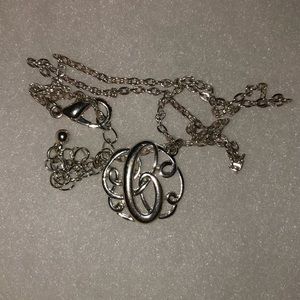 “C” Monogram Necklace